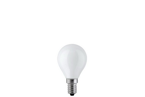 Žárovka kapka 25 Watt E14 300° opál