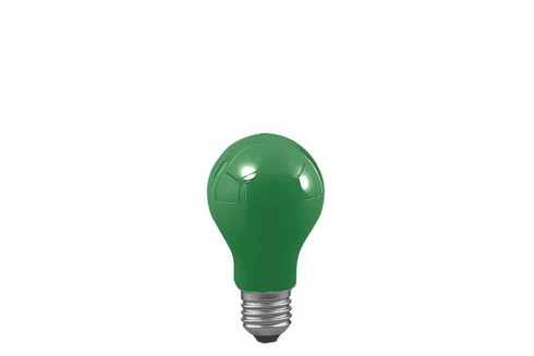 Klasická žárovka 25W E27 zelená