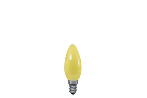 Žárovka svíčka 25W E14 žlutá
