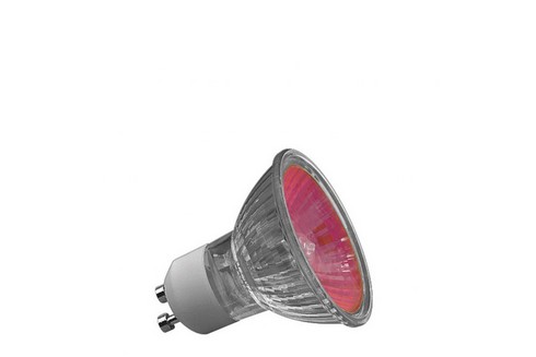 Halogenová žárovka Truecolor 50W GU10 230V 51mm červená