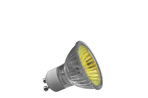 Halogenová žárovka Truecolor 50W GU10 230V 51mm žlutá
