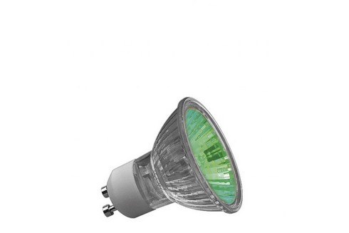 Halogenová žárovka Truecolor 50W GU10 230V 51mm zelená