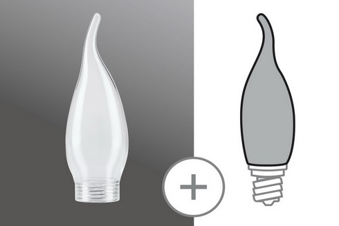 Sklo Cosylight minihalogen čirá