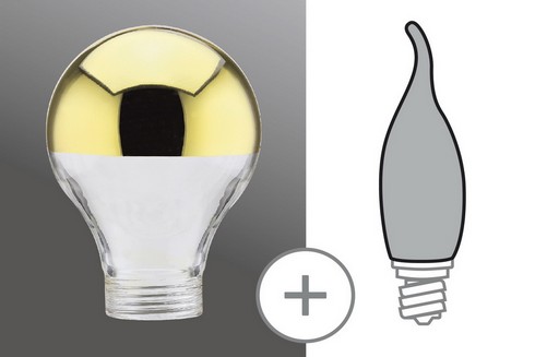 sklo AGL minihalogen zrcadlový vrchlík zlatá