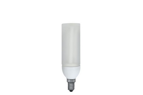 Úsporný světelný zdroj DecoPipe rovná 9W E14 teplá bílá