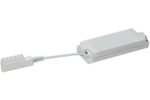 LED Power Supply 12W 230/12V DC bílá umělá hmota