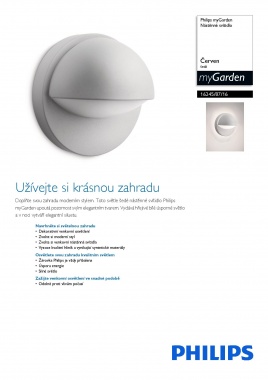 Venkovní svítidlo nástěnné 16245/87/16-5