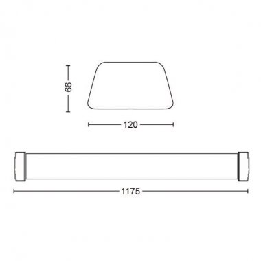 Svítidlo na stěnu i strop 31247/31/P3-5