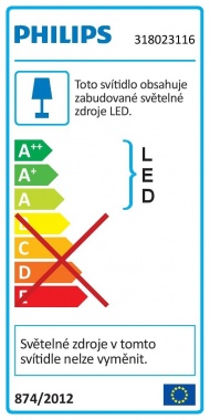 Stropní svítidlo LED 31802/31/16-5