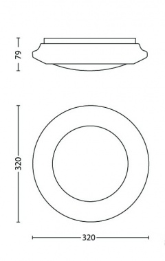 Stropní svítidlo LED 33362/31/16-7