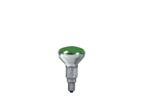 Reflektorová žárovka R50 25W E14 zelená-3
