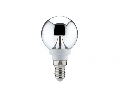 LED Tropfen 2,5W E14 zrcadlový vrchlík stříbrný - PAULMANN-1