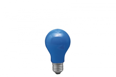 Klasická žárovka 25W E27 modrá-3