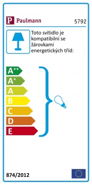 Bodové vestavné svítidlo P 5792-2