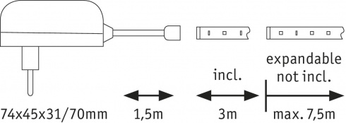 LED pásek P 70320-1