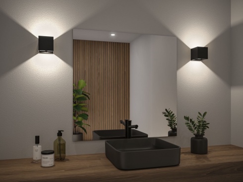 Venkovní svítidlo nástěnné P 71282 s čidlem-7