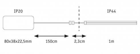 Venkovní svítidlo nástěnné LED  P 78424-2