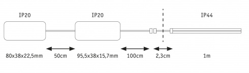 Venkovní svítidlo nástěnné LED  P 78426-5