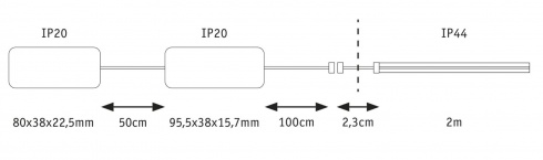 Venkovní svítidlo nástěnné LED  P 78427-5