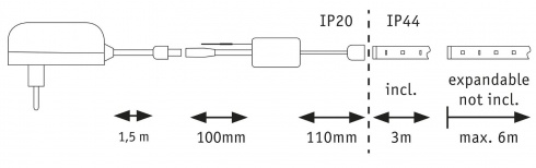 Venkovní svítidlo nástěnné LED  P 78866-3