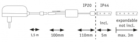 Venkovní svítidlo nástěnné LED  P 78867-3