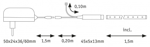 LED pásek P 78886-4