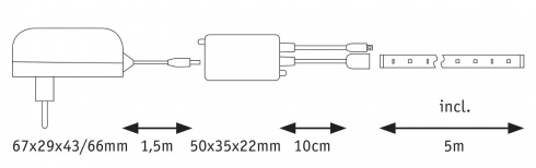 LED pásek P 78888-4