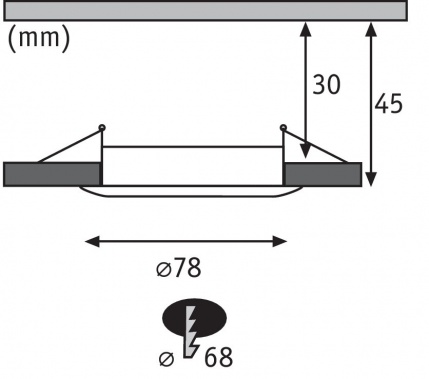 Venkovní svítidlo nástěnné LED  P 939010-1