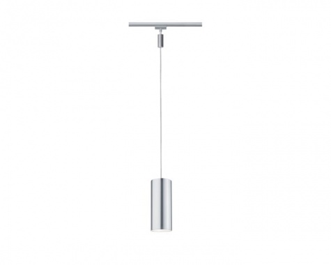 Závěsné svítidlo URail LED 1x6W Barrel 230V matný chrom / elox.h - PAULMANN-1