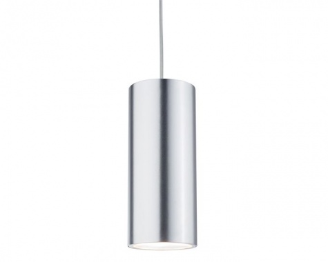 Závěsné svítidlo URail LED 1x6W Barrel 230V matný chrom / elox.h - PAULMANN-6