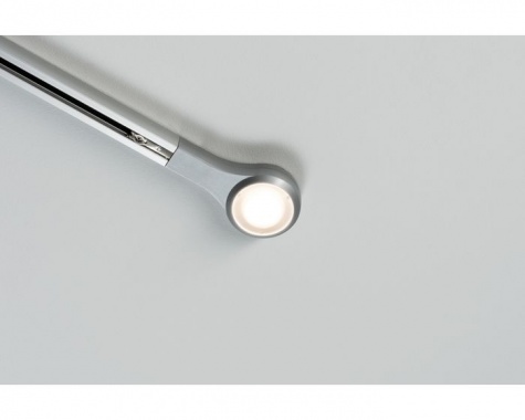 URail LED koncovka 5,8W matný chrom stmívatelná - PAULMANN-3