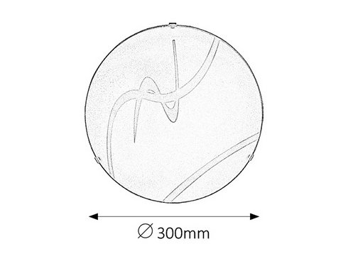 Svítidlo na stěnu i strop RA 1818-3