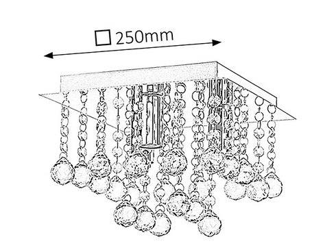 Stropní svítidlo RA 2617 -1