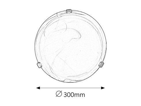 Stropní svítidlo RA 3253-1