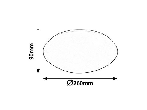Stropní svítidlo RA 3437-1