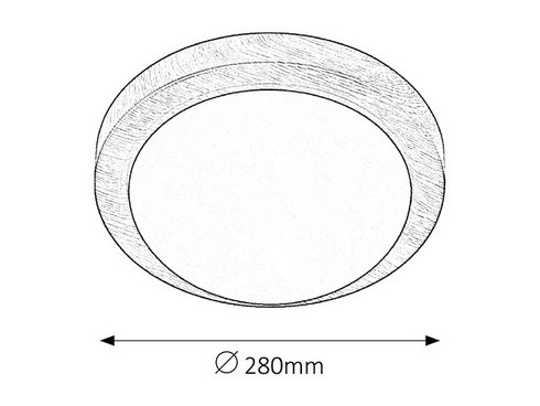 Stropní svítidlo RA 3563-1
