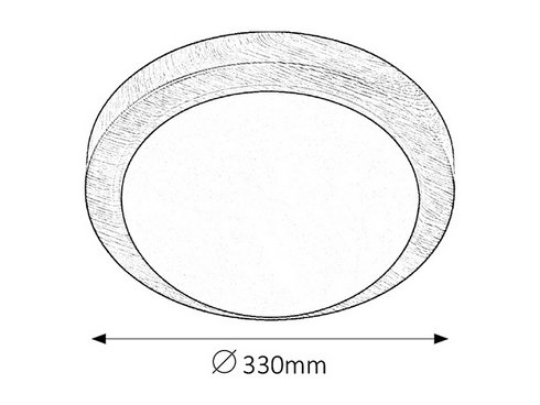 Stropní svítidlo RA 3564-1
