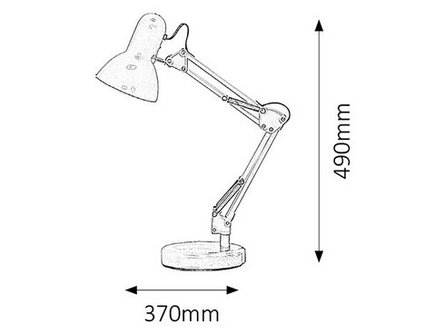 Pokojová stolní lampa RA 4178 -1