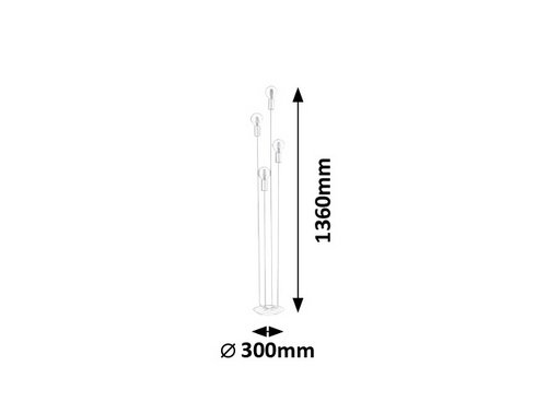Stojací lampa RA 4561-3