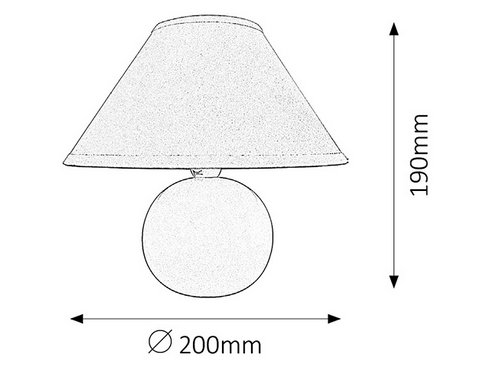 Pokojová lampička RA 4907-1