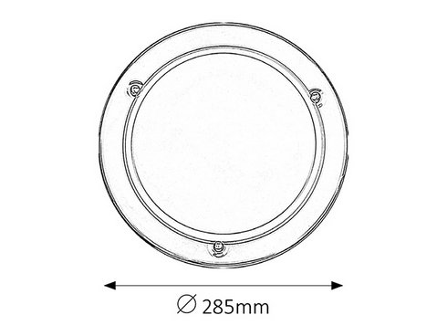 Svítidlo na stěnu i strop RA 5113-1