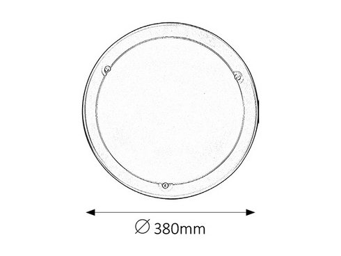 Svítidlo na stěnu i strop RA 5151-1