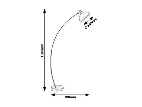 Stojací lampa RA 5592-3