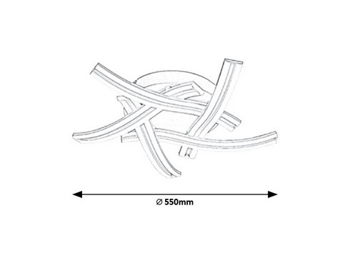 Stropní svítidlo RA 5890-5