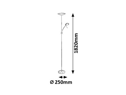 Stojací lampa RA 7006-2