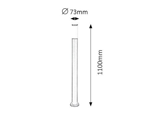 Venkovní sloupek RA 8148-1