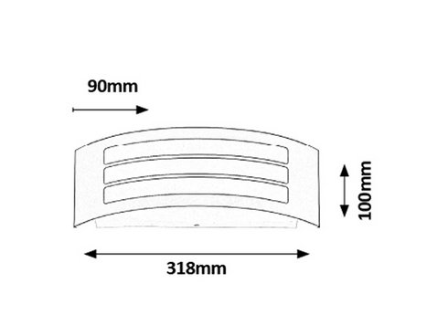 Venkovní svítidlo nástěnné RA 8776-2