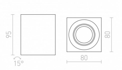 Stropní svítidlo  LED R10326-5