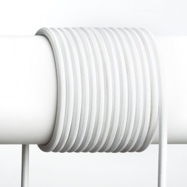 FIT textilní kabel 3X0,75 1bm bílá-2