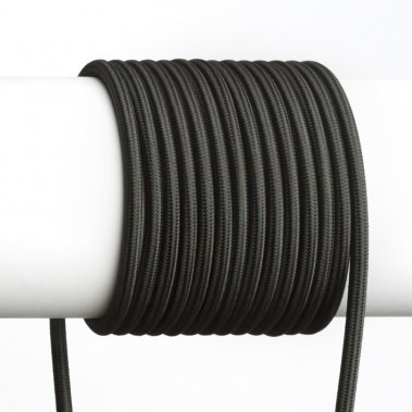 FIT textilní kabel 3X0,75 1bm černá-1